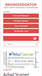 Mobile Screenshot of browserdoktor.de